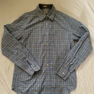 J.. Crew slim fit long sleeve button down plaid